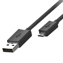 [6955226409622] CABLE MICRO USB -1M NEGRO MOTOROLA